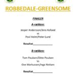 thumbnail of Robbedale greensome finale 2024
